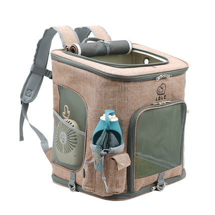 Melange Color Backpack Cat Carrier - wnkrs