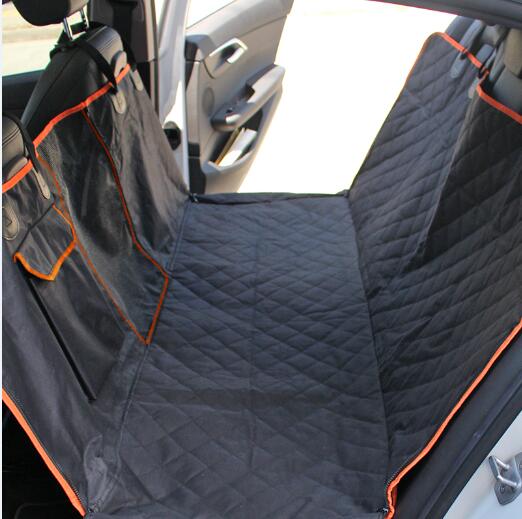 Dog's Contrast Trim Car Seat Cover - wnkrs