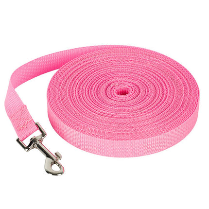 Solid Color Long Dog Leash - wnkrs