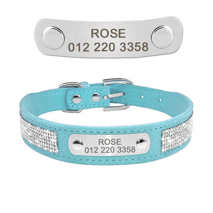 Pet Personalized Leather Collar - wnkrs