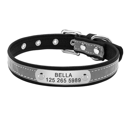 Pet Personalized Leather Collar - wnkrs