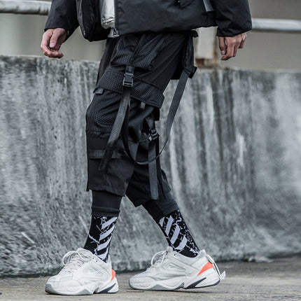 Harajuku Men's Joggers with Multiple Pockets - Wnkrs