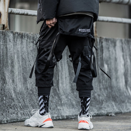 Harajuku Men's Joggers with Multiple Pockets - Wnkrs