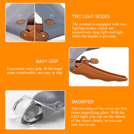 Professional LED Pet Nail Clipper - wnkrs