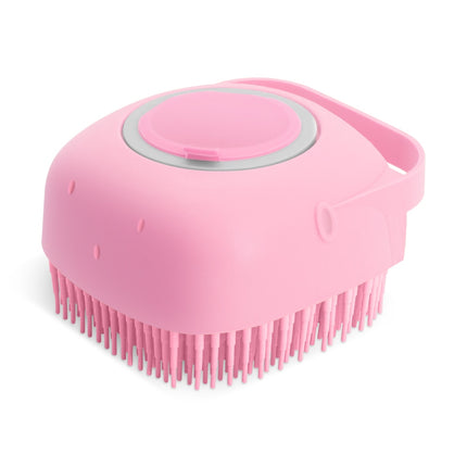 Dog Bath Massage Brush with Shampoo Dispenser - wnkrs