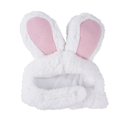 Rabbit Cat's Costume in White Color - wnkrs