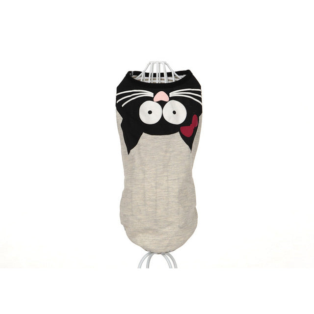 Cute Cartoon Vest for Cats - wnkrs