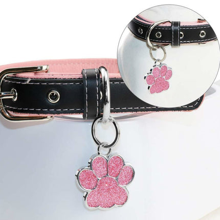 Paw Shaped Personalized Pet ID Tag - wnkrs