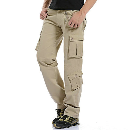 Cotton Military Styled Cargo Pants for Men - Wnkrs