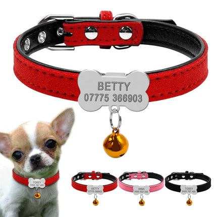 Dog's Engraved Personalized Collars - wnkrs