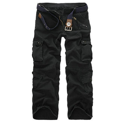 Cotton Military Styled Cargo Pants for Men - Wnkrs