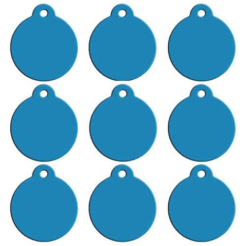 Blank Aluminum Cat ID Tags Set - wnkrs