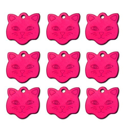 Customized Cat Style Aluminum ID Tags Set - wnkrs