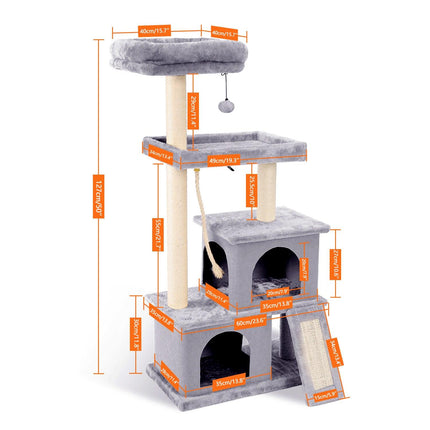 Pet Climbing Frame with Hanging Ball - wnkrs