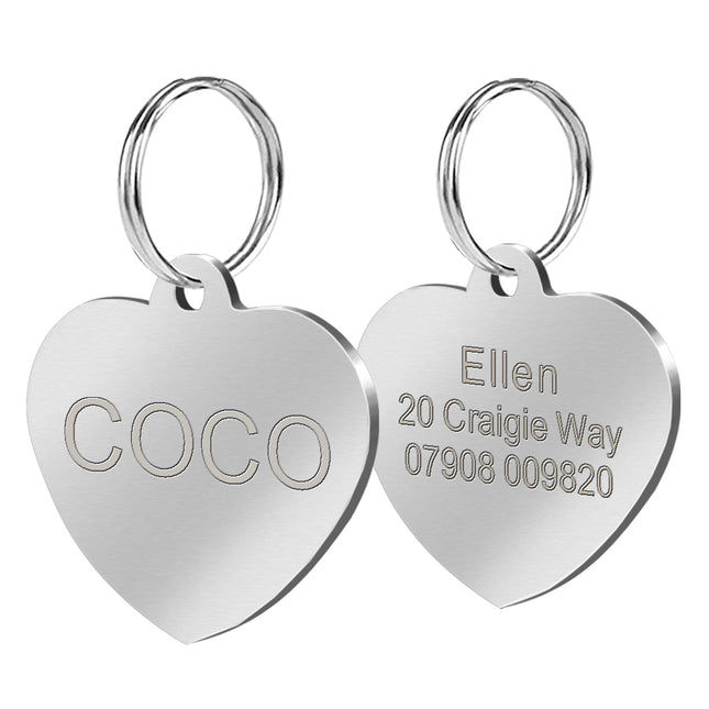 Personalized Stainless Steel Creative Dog’s Tag - wnkrs