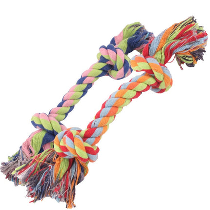 Colorful Cotton Dog Rope Toy - wnkrs