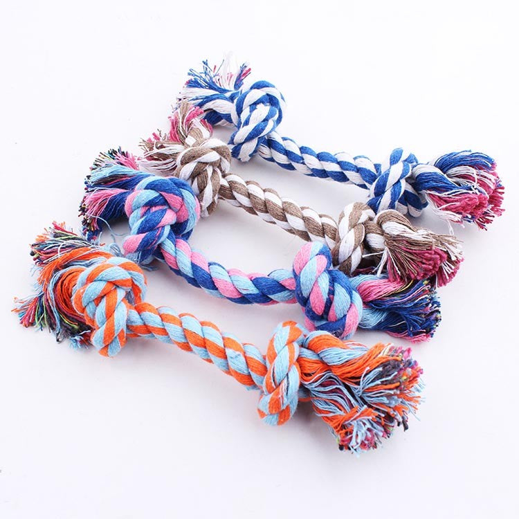Dog`s Bone Shape Braided Toy
