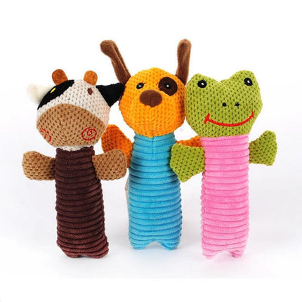 Funny Dinosaur Corduroy Dog's Toy - wnkrs