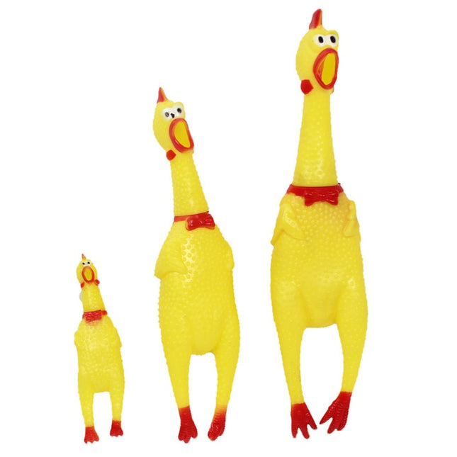 Squeaking Chicken Funny Dog's Toy - wnkrs