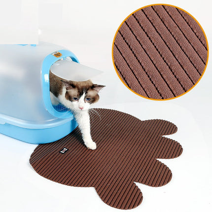 Non Slip Large Cat's Litter Mat - wnkrs