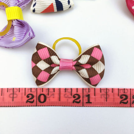 Cute Ribbon Hair Bows for Pets - wnkrs