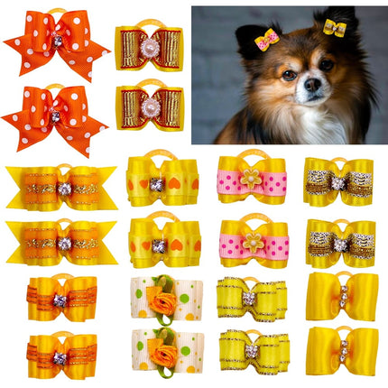 Small Hair Bows for Pets - wnkrs