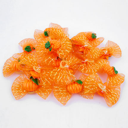 Pet Pumpkin Hair Bows 20 pcs Set - wnkrs