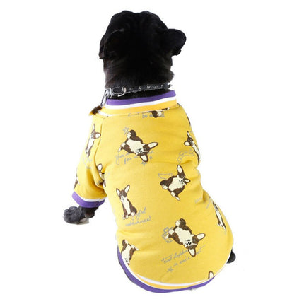 Fashion Floral Patterned Dog Jacket - wnkrs