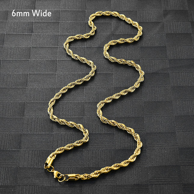 Fashion Spiral Chain Necklace - Wnkrs