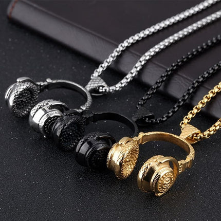 Men's Headphones Necklace - Wnkrs