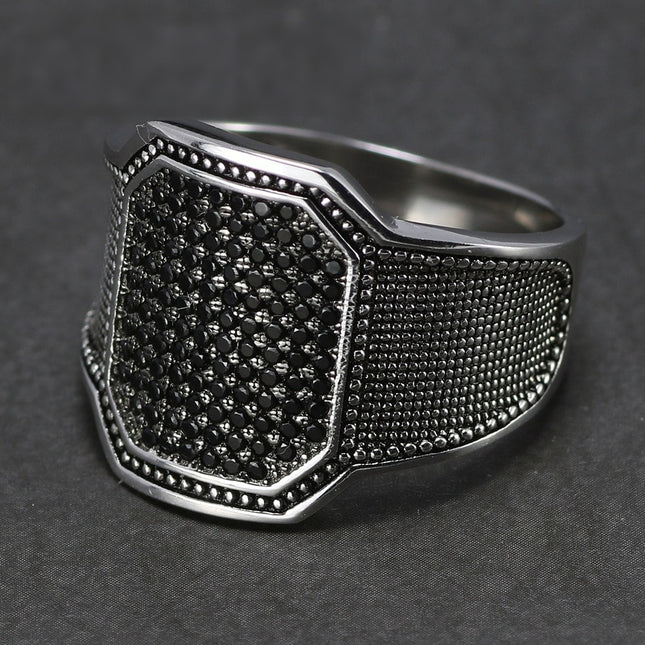 Men's Retro 925 Sterling Silver Ring - Wnkrs