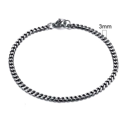 Men's Classic Stainless Steel Bracelet - Wnkrs