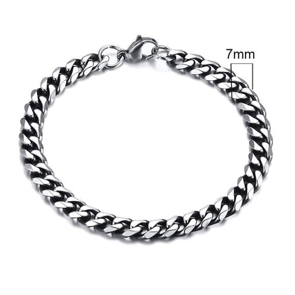 Men's Classic Stainless Steel Bracelet - Wnkrs