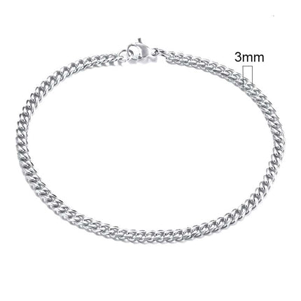 Men's Classic Stainless Steel Bracelet - Wnkrs