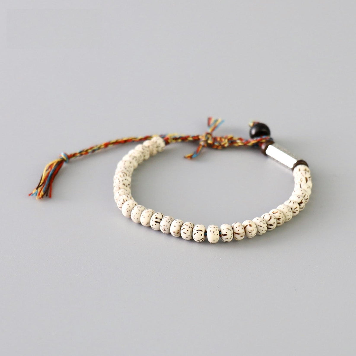 Braided Cotton Lucky Knot Bracelet