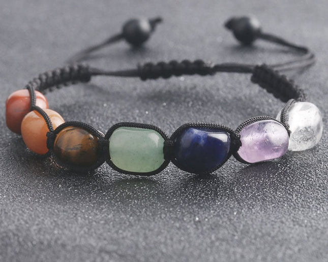 Handmade Natural Stone String Bracelet - wnkrs