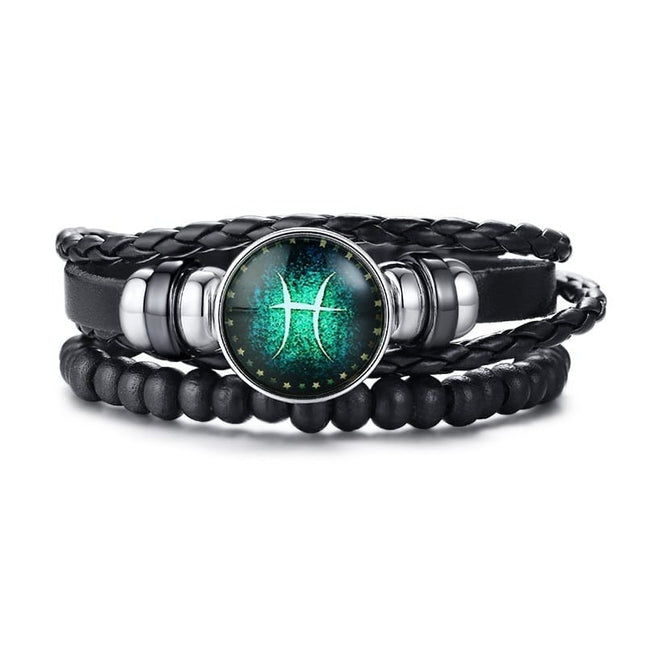 Men's Multi-Layer Leather Rope Bracelet - Wnkrs