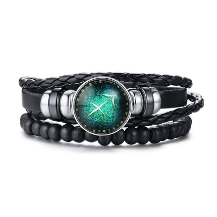 Men's Multi-Layer Leather Rope Bracelet - Wnkrs