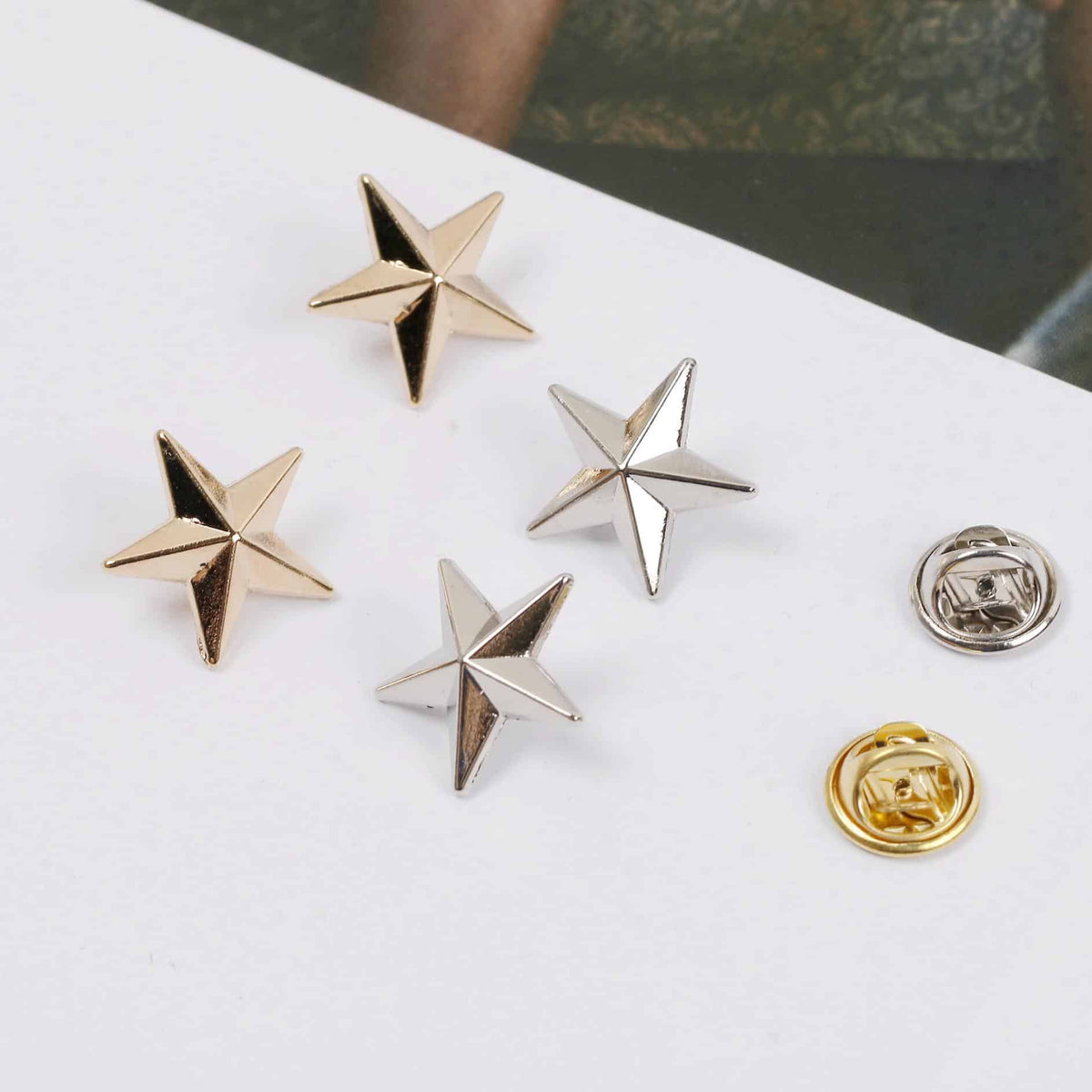 Men's Star Shaped Cufflinks