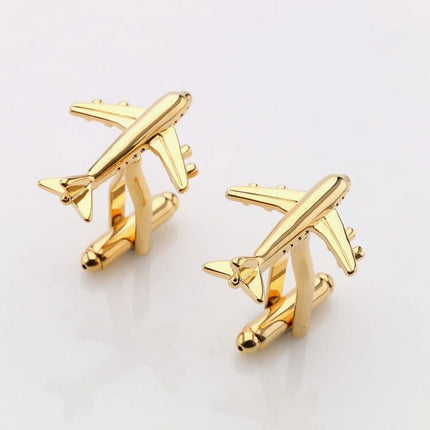 Men's Plane Cufflinks - Wnkrs