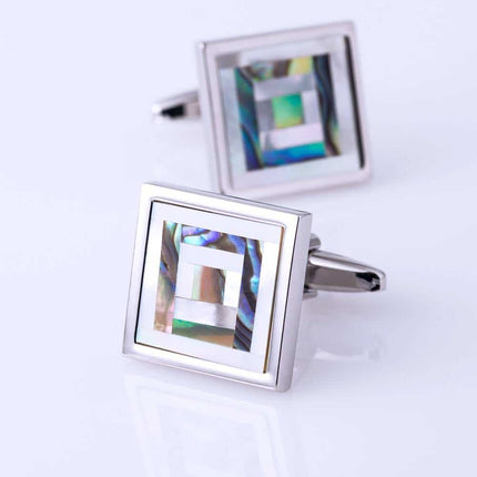 Men's Shell Cufflinks - Wnkrs