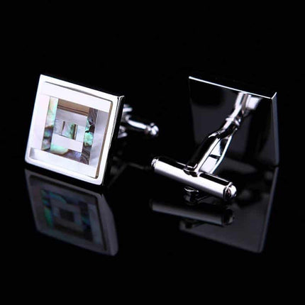 Men's Shell Cufflinks - Wnkrs