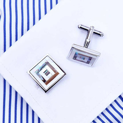 Men's Shell Cufflinks - Wnkrs