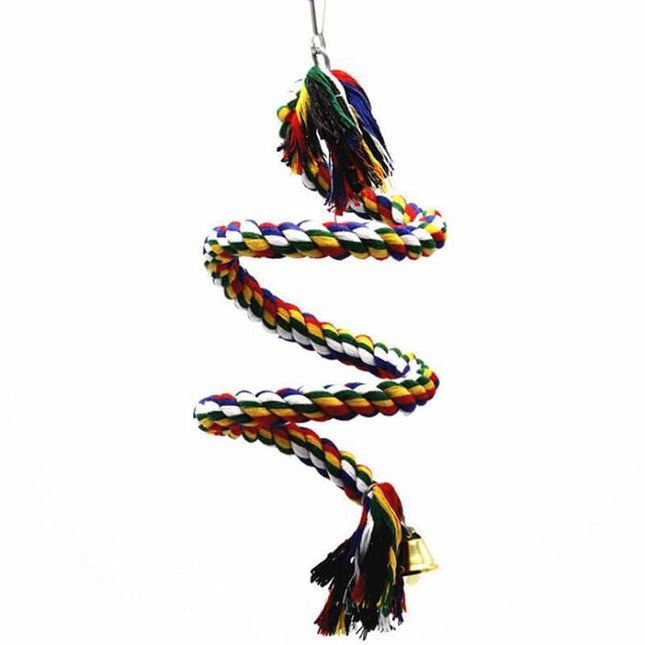 Bird's Woven Spiral Toy - wnkrs