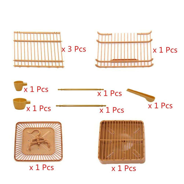 Plastic Bird Cage Kit - wnkrs