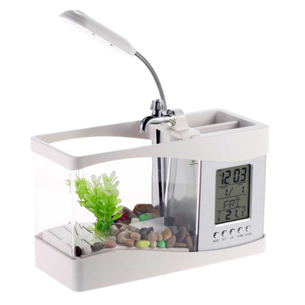 USB LED Light LCD Screen Mini Aquariums - wnkrs