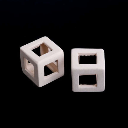 Ceramic Cube Aquarium Decor - wnkrs