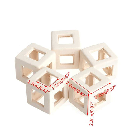 Ceramic Cube Aquarium Decor - wnkrs