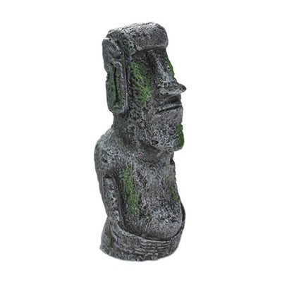 Easter Island Statue Aquarium Decor - wnkrs