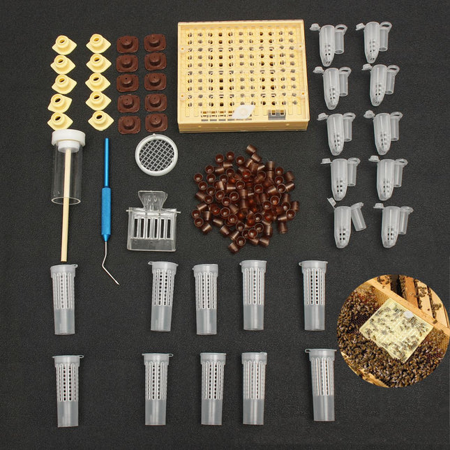 Queen Rearing Cultivating Catching 155 pcs Kit - wnkrs